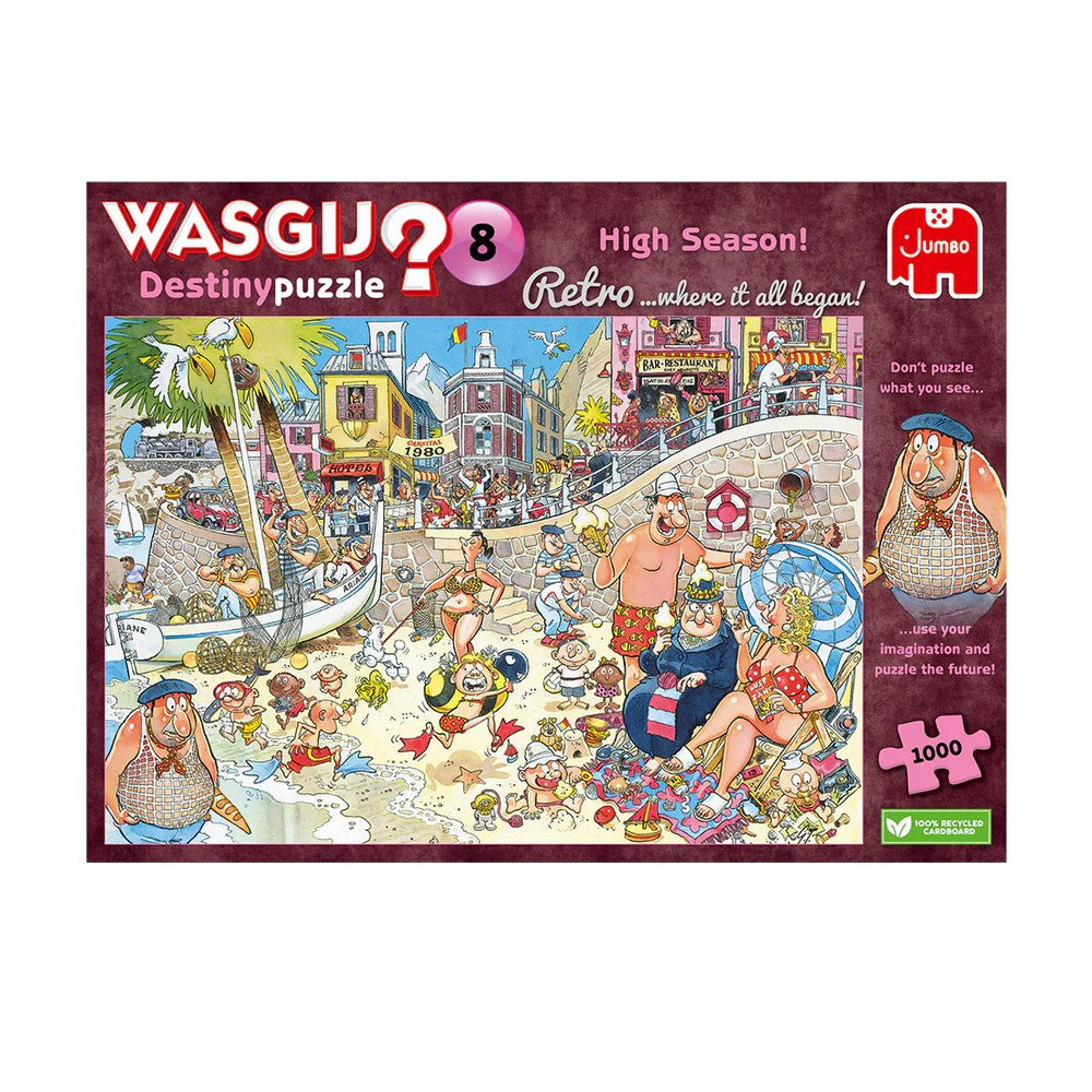 WASGIJ? Destiny #8 Retro Wasgij 1000pc JUMBO