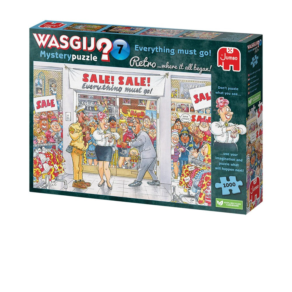 WASGIJ? Mystery #7 Retro Wasgij 1000pc JUMBO