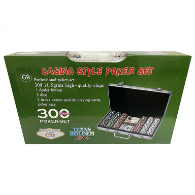 11.5g Poker Chips 300pcAluminium Case