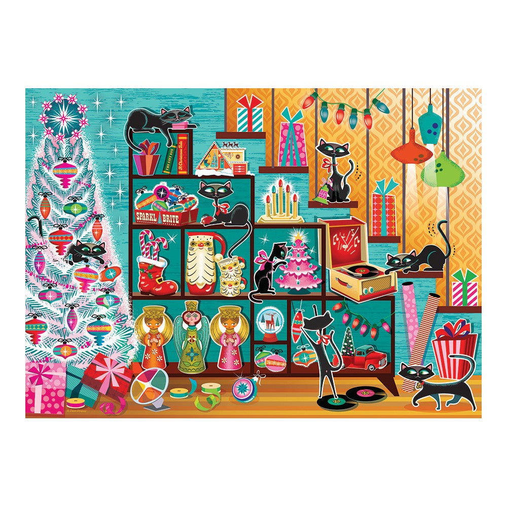 Christmas Cats 1000pc