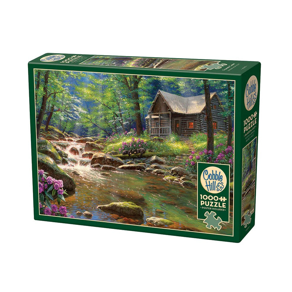 Fishing Cabin 1000pc - Cobble Hill