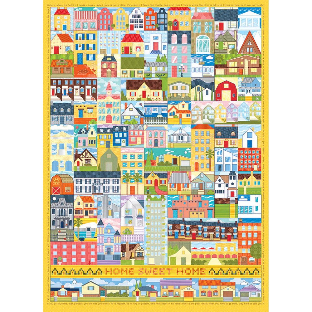 Home Sweet Home 1000pc - Cobble Hill