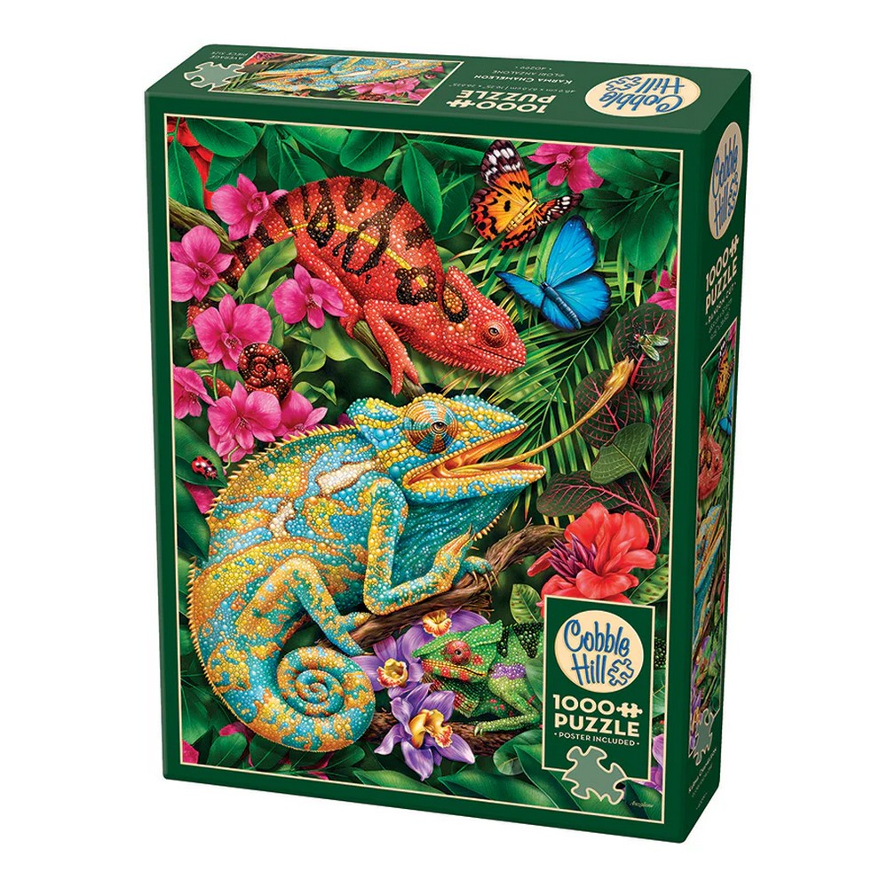 Karma Chameleon 1000pc - Cobble Hill