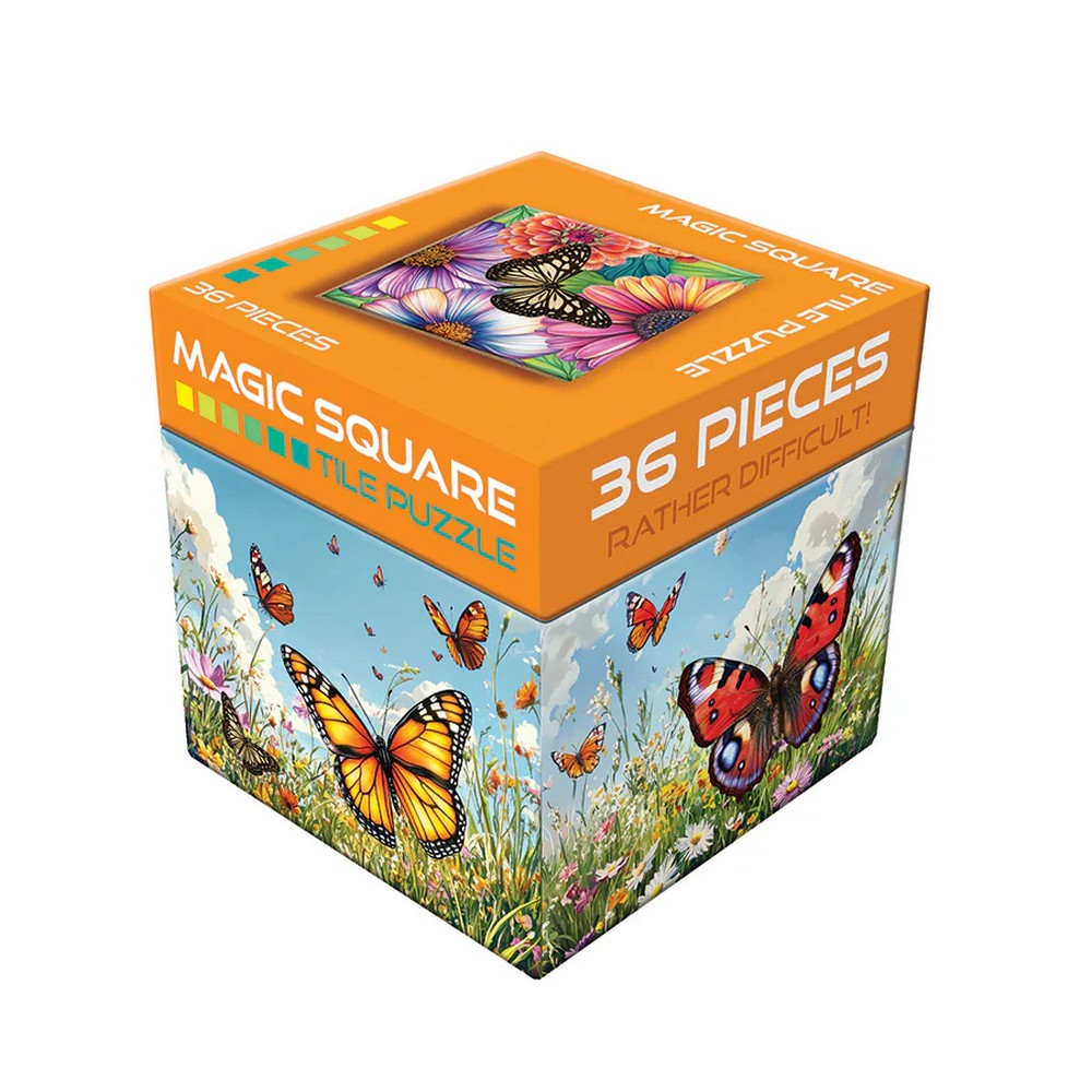 Butterflies - Magic Square Puzzle