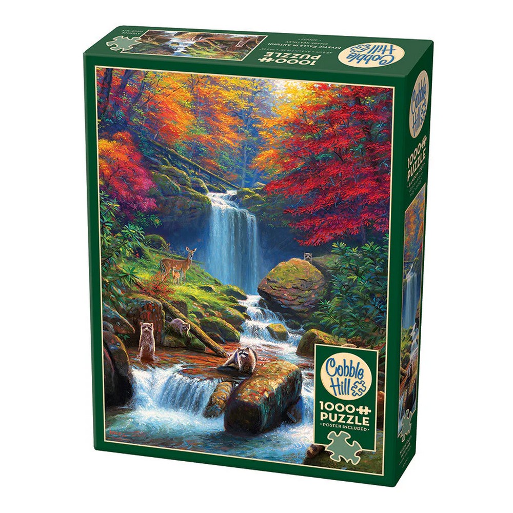 Mystic Falls in Autumn 1000pc - Cobble Hill