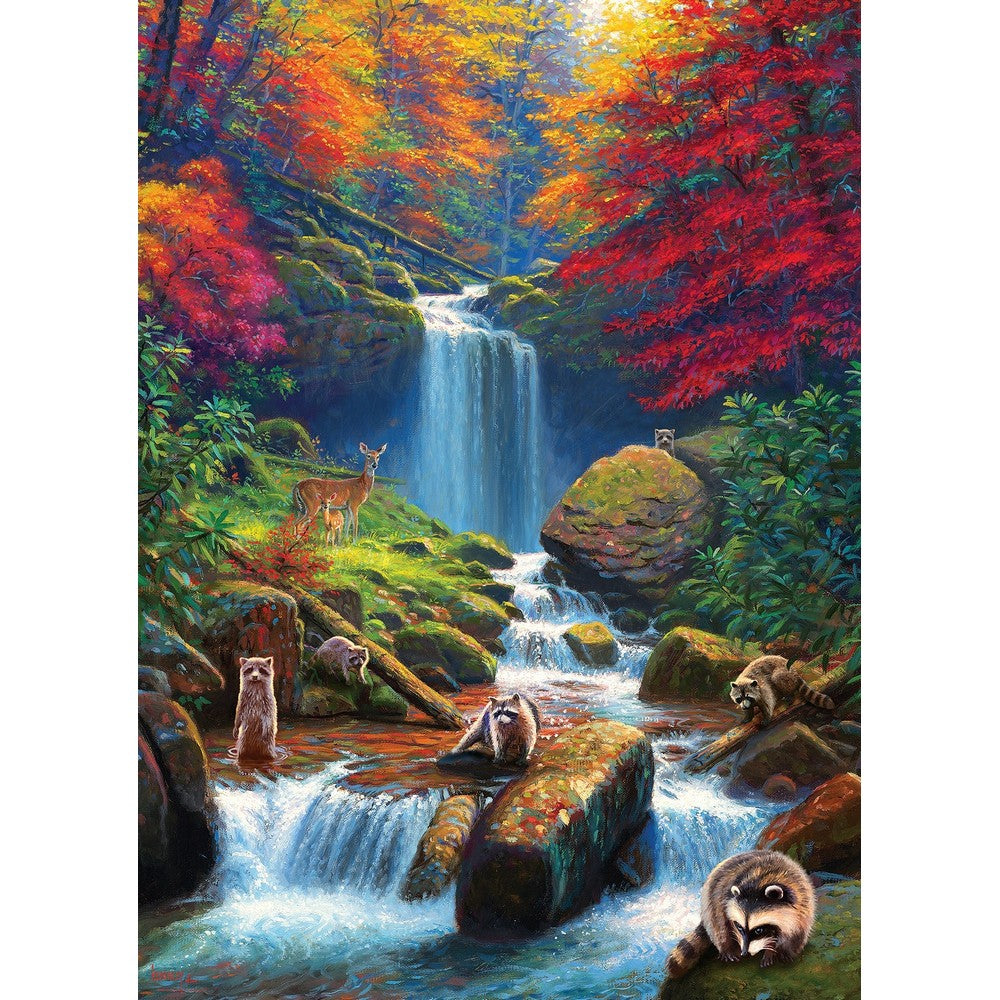 Mystic Falls in Autumn 1000pc - Cobble Hill