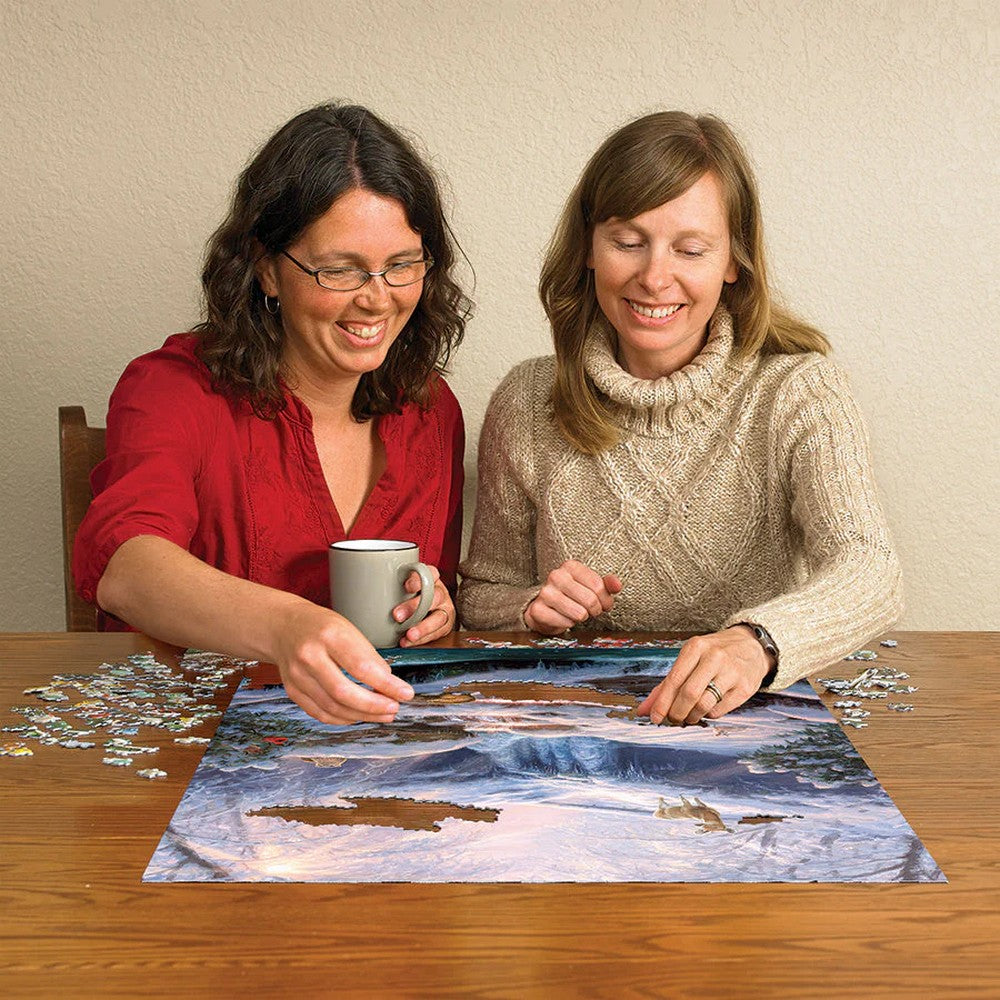 Mystic Falls in the Winter 1000pc - Cobble Hill