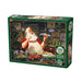 Santa Painting Cars 1000pc - Cobble Hill