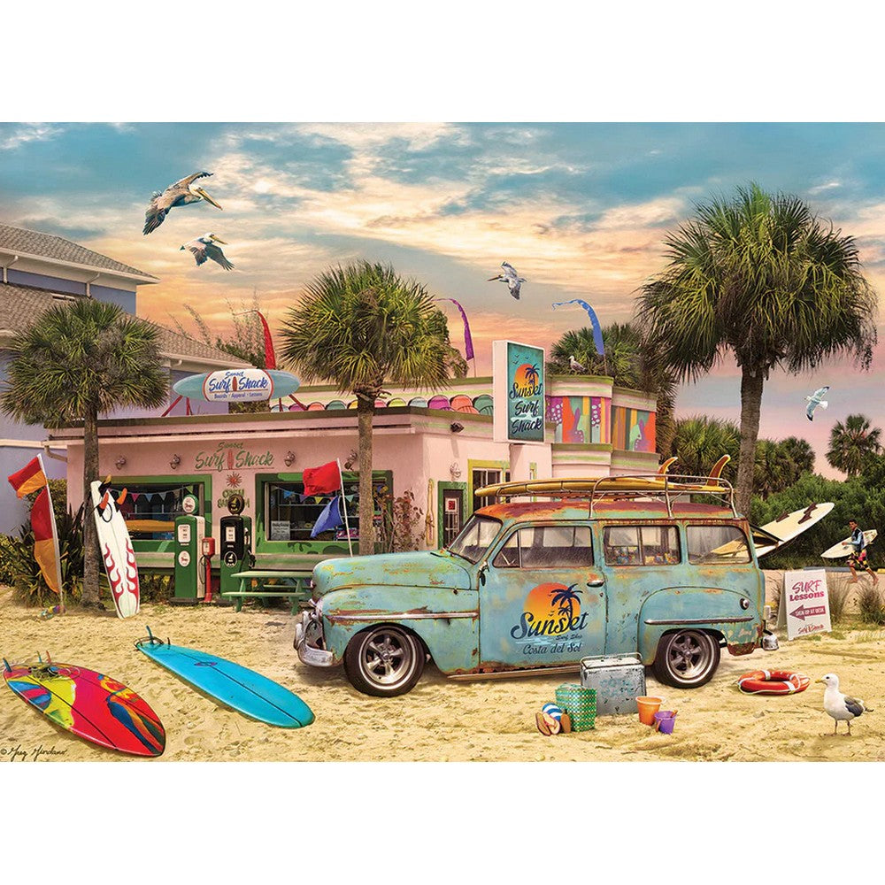 Surf Shack 1000pc - Cobble Hill