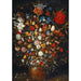 BRUEGHEL,FLOWERS IN WOOD VASE 1000pc