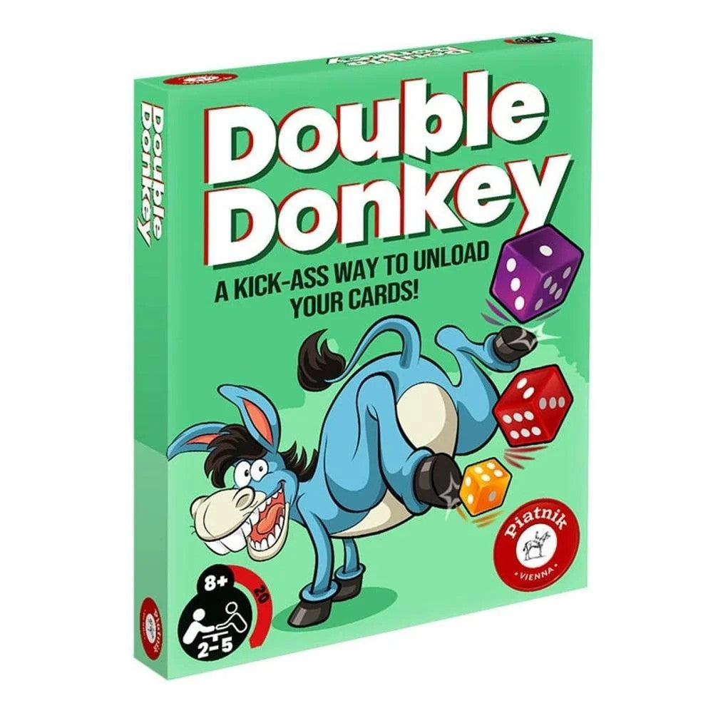 Double Donkey - Pocket Card Games Piatnik Assorted