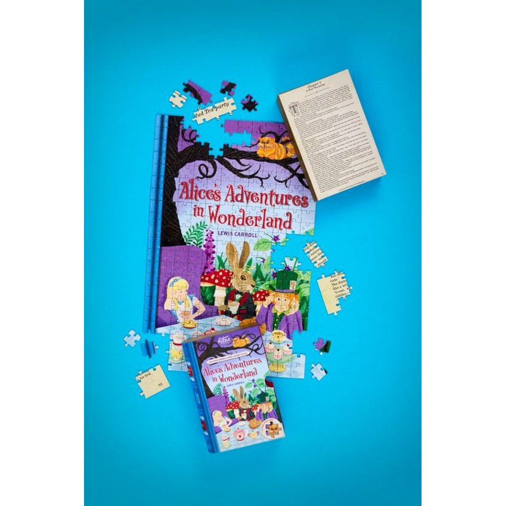 Jigsaw Library Alice's Adventure in Wonderland
