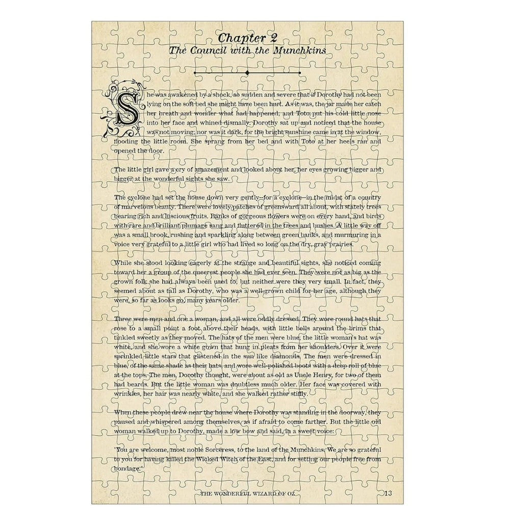 Jigsaw Library Wizard of OZ