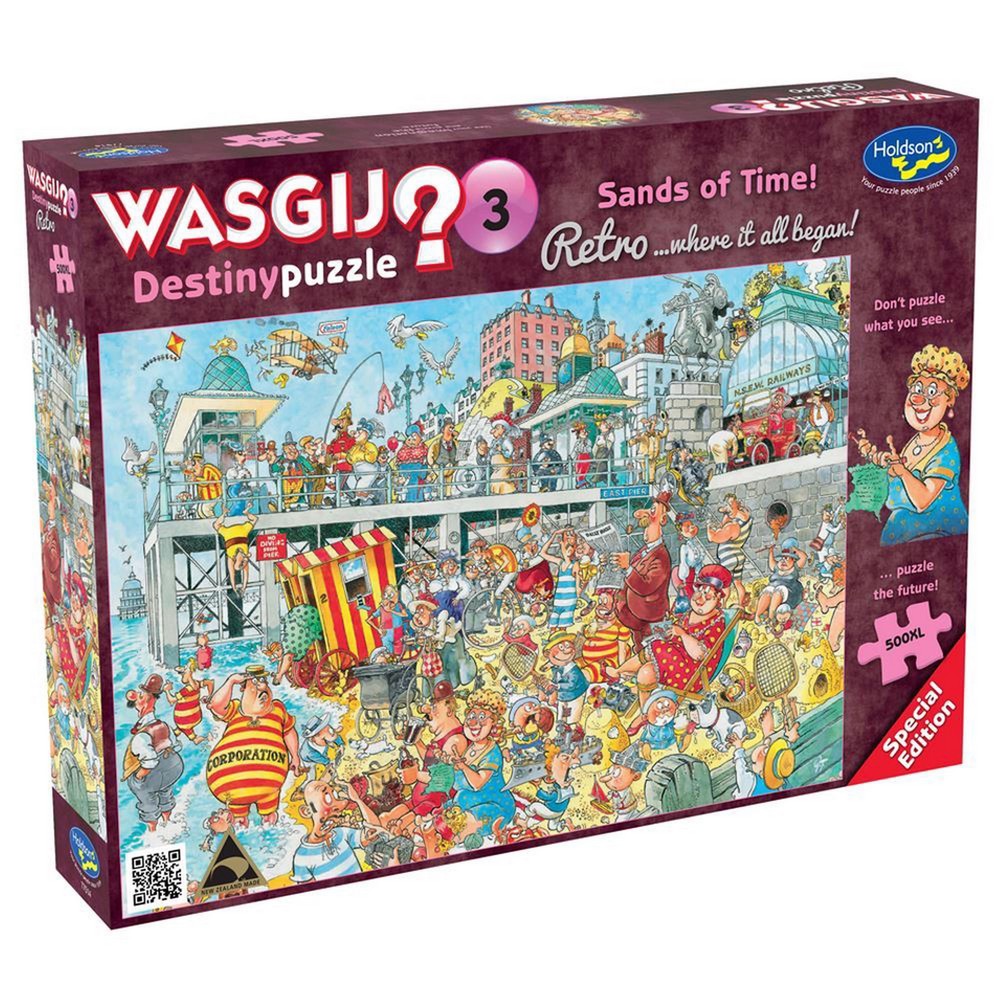 Wasgij Retro Destiny #3 - SANDS OF TIME 500pc XL