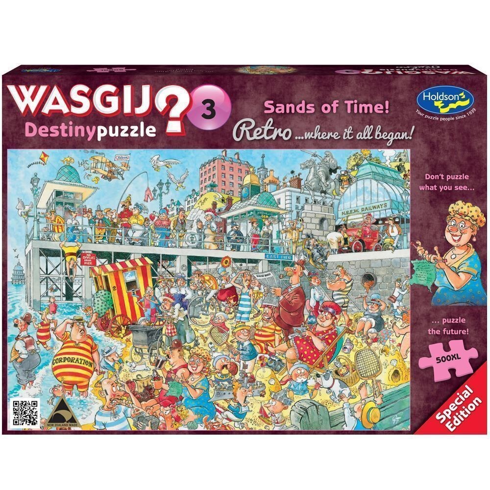 Wasgij Retro Destiny #3 - SANDS OF TIME 500pc XL