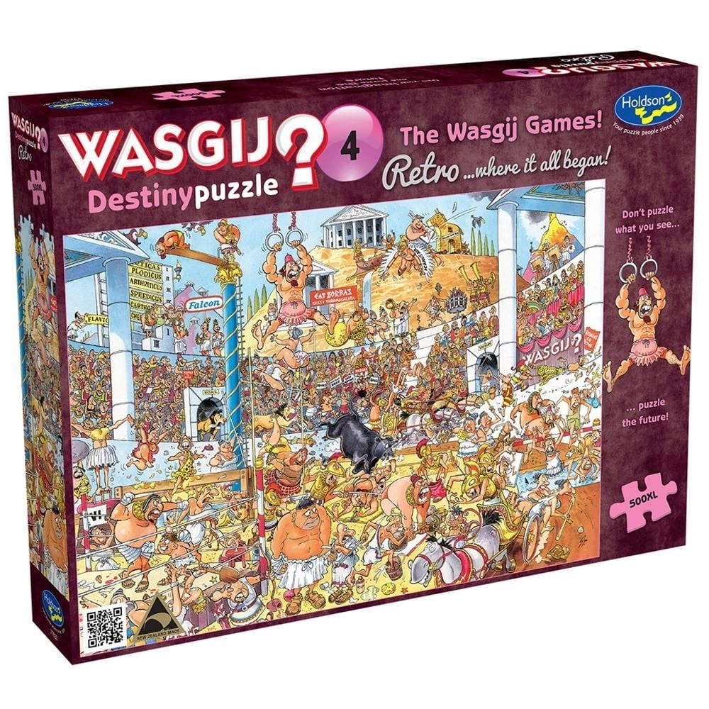 WASGIJ? Retro Destiny #4 The Wasgij Games 500XL HOLDSONS