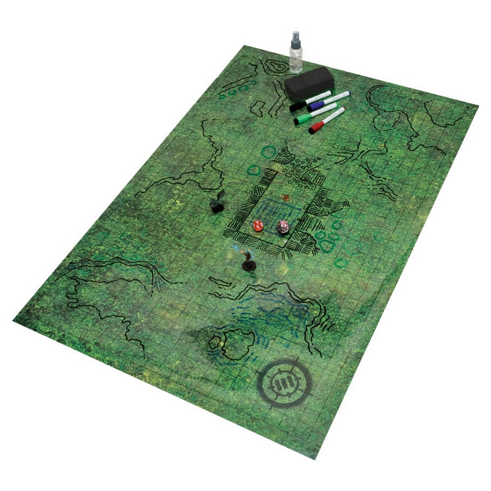 Grass RPG Grid Mat - LPG Enhance Tabletop