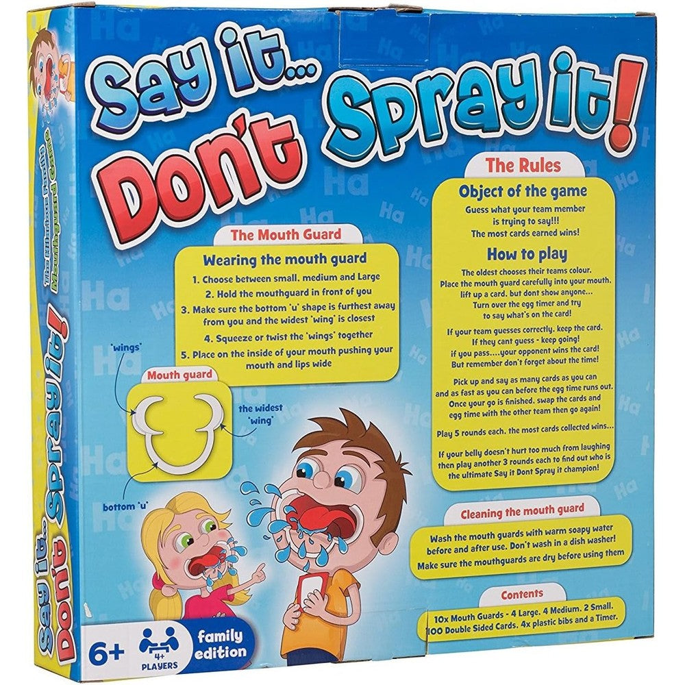 Say it... Dont Spray It - Xmas 2017