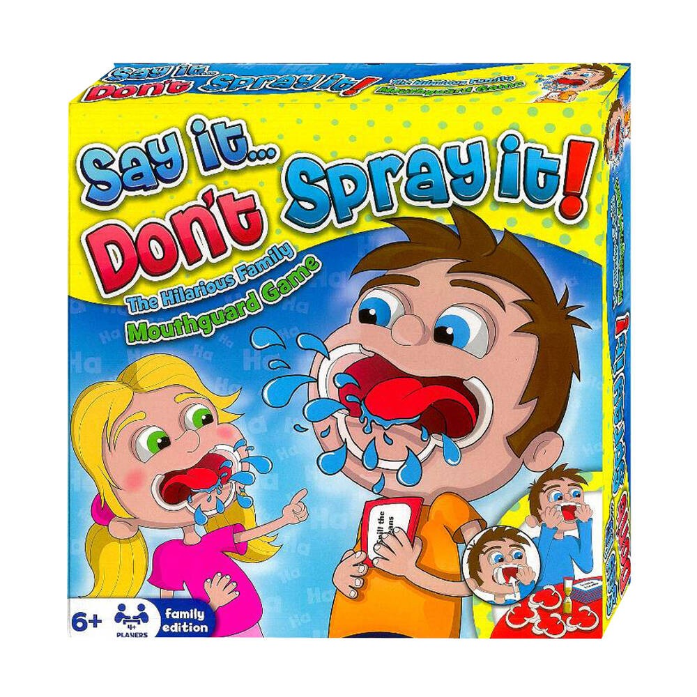 Say it... Dont Spray It - Xmas 2017