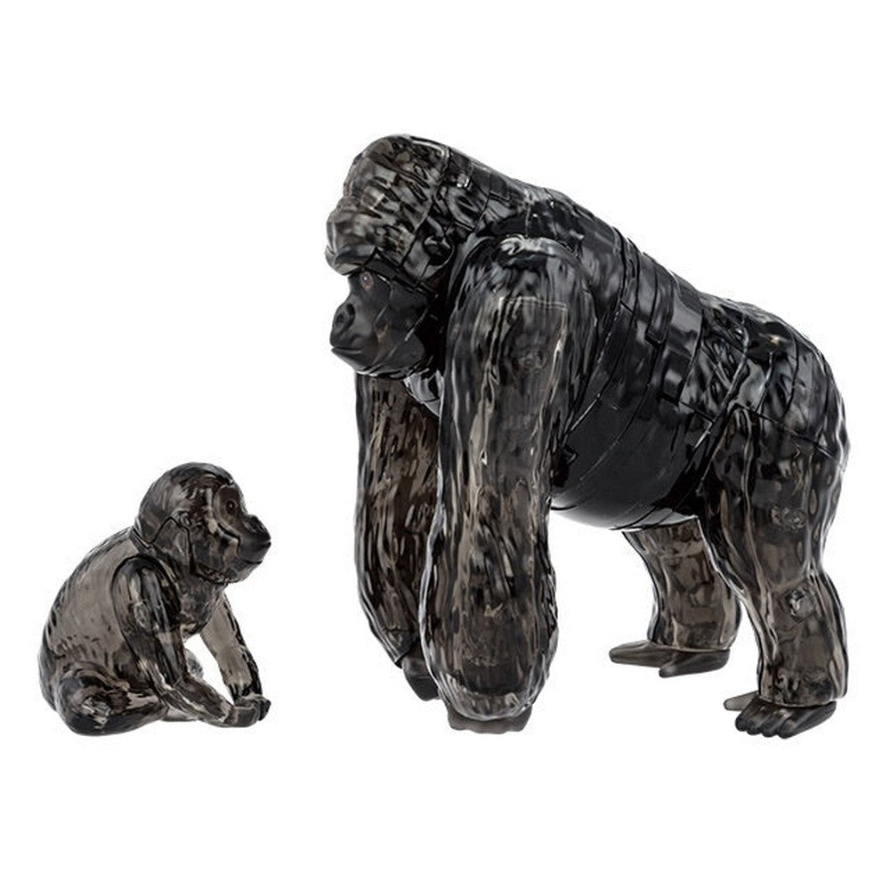 3D GORILLA & BABY CRYSTAL PUZZLE