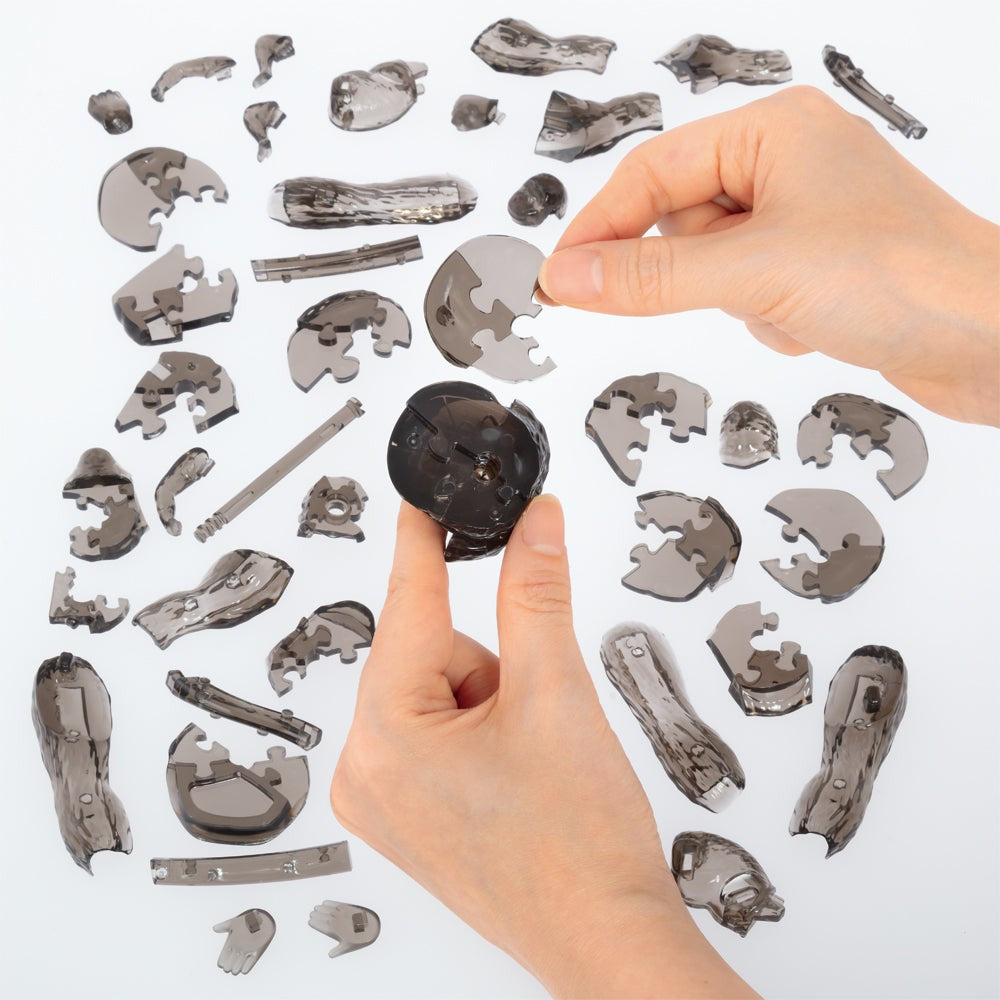 3D GORILLA & BABY CRYSTAL PUZZLE