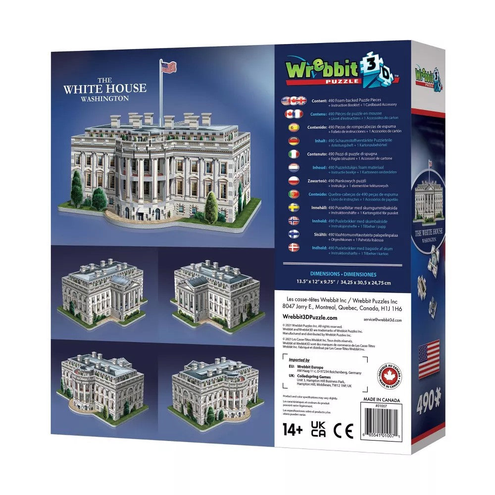 3D White House 490pc