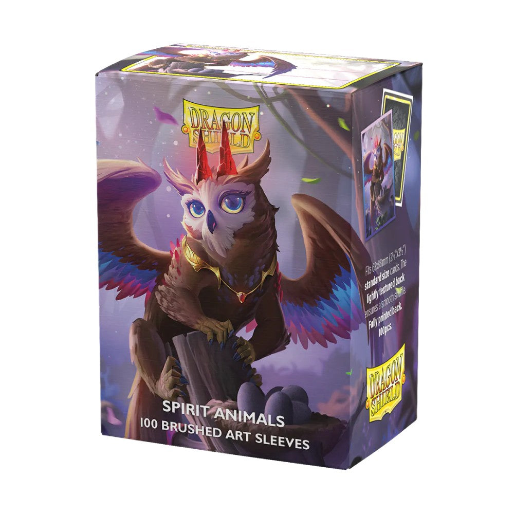 The Dragowlis - Dragon Shield: Sleeves –  Brushed Art