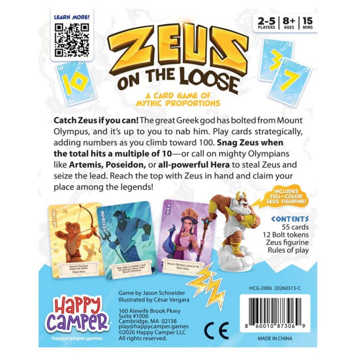 Zeus on the Loose - Happy Camper Edition