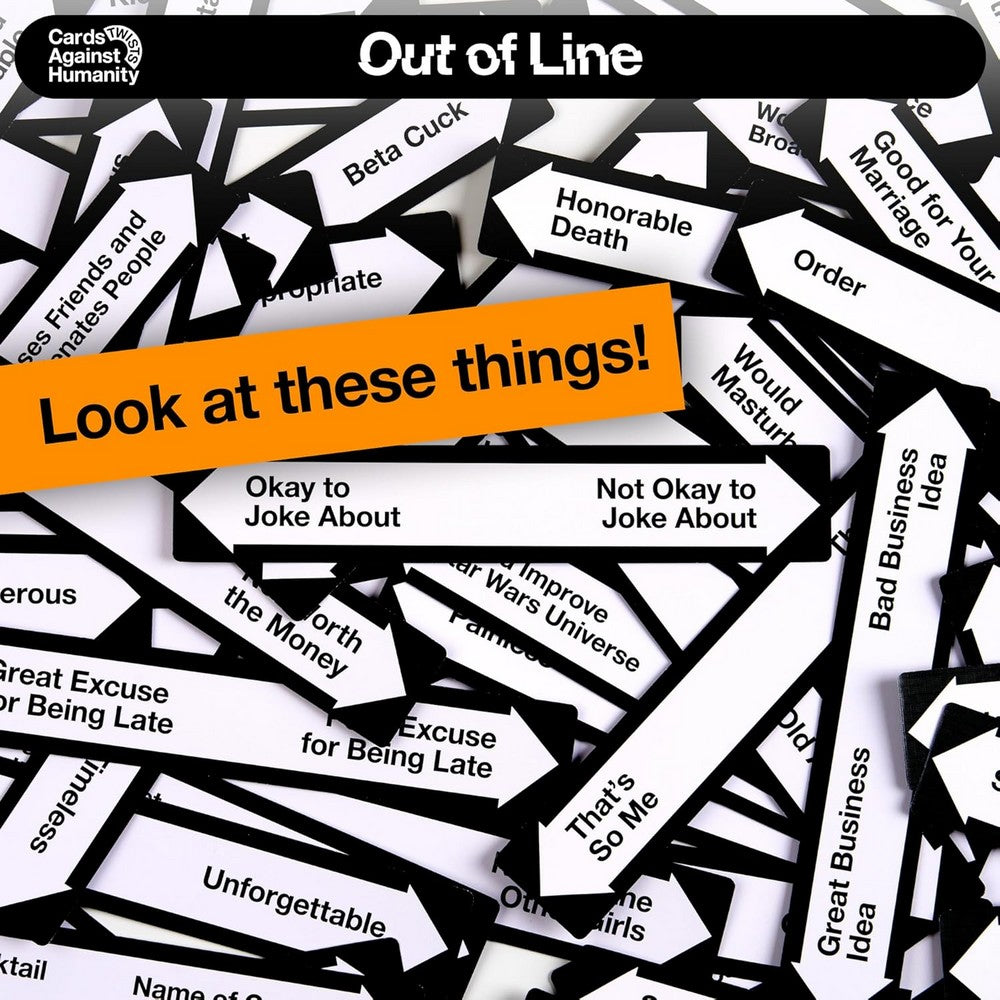 Out of Line Party Game - Cards Against Humanity