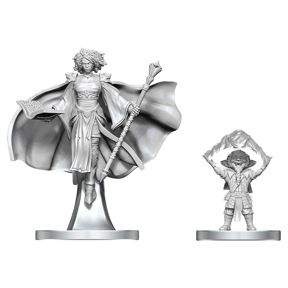 Gnome Warlock & Aasimar Wizard - D&D Nolzurs Marvelous Miniatures