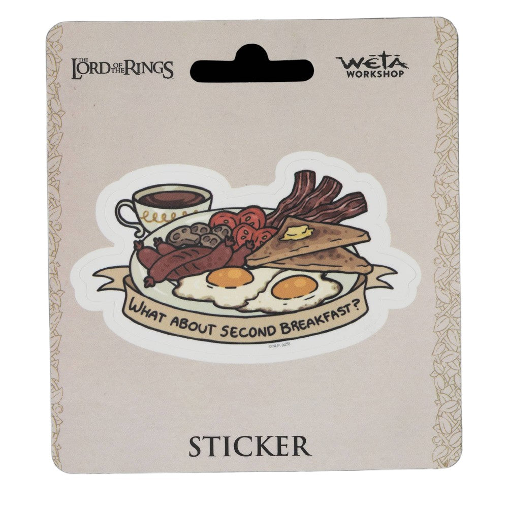 Sticker - Second Breakfast -WETA - The Lord of the Rings Trilogy