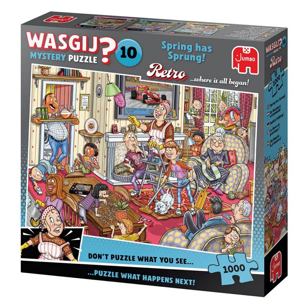Retro Mystery #10 Spring has Sprung - Wasgij