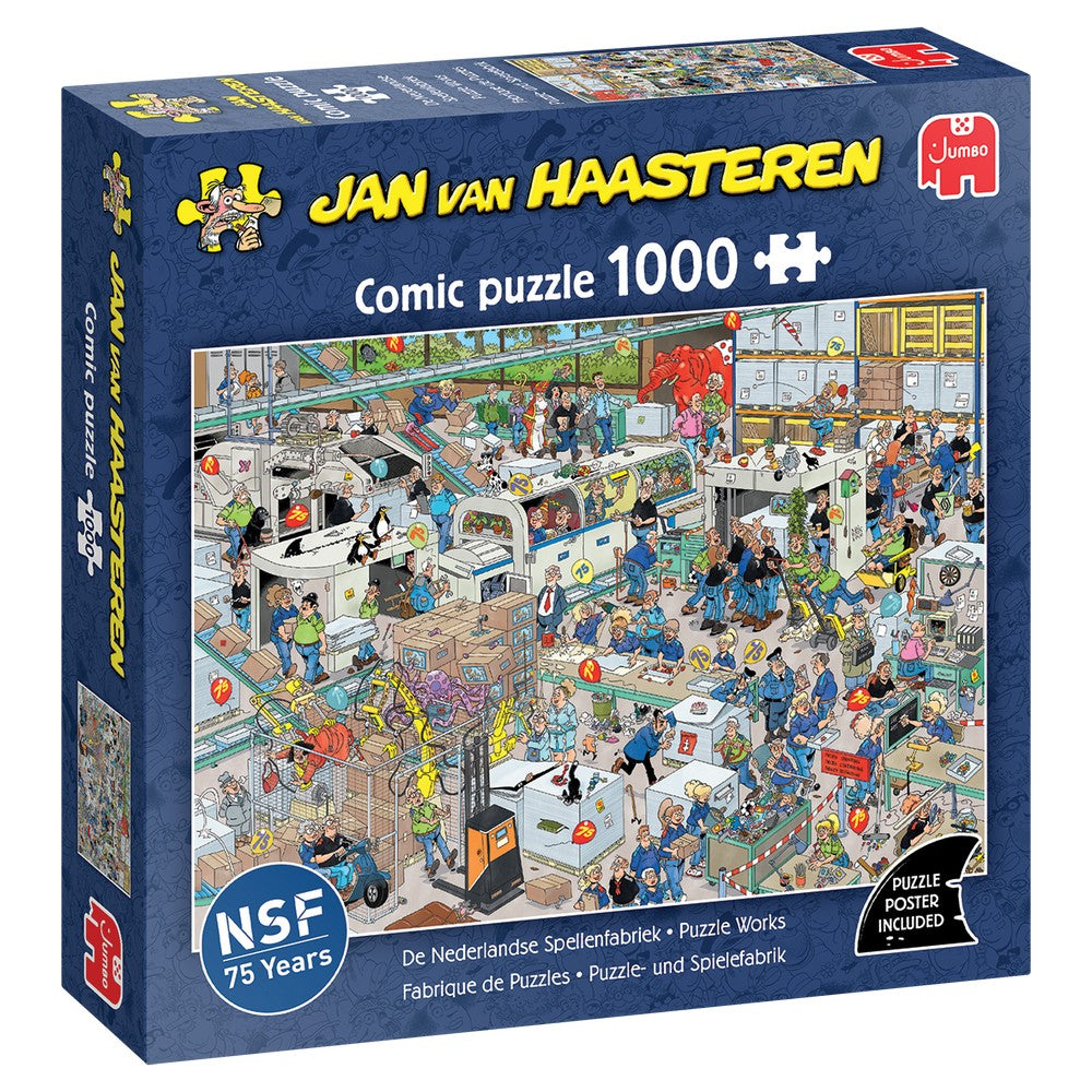 Dutch Game Factory/Puzzle Works - JVH 1000pc - Jumbo