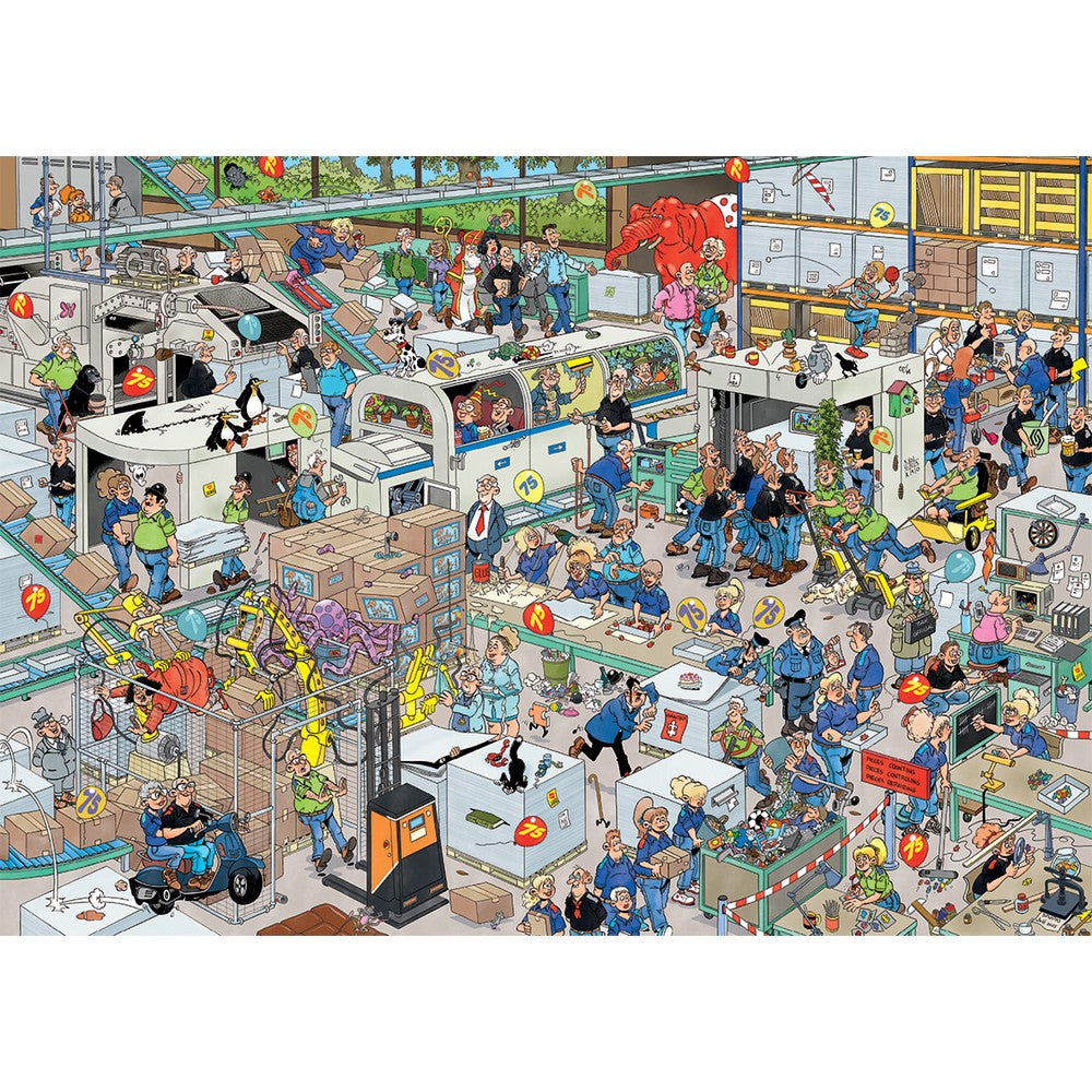 Dutch Game Factory/Puzzle Works - JVH 1000pc - Jumbo
