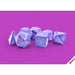 CHX25367 Purple Passion/pink Speckled Polyhedral 7-Die Set Chessex