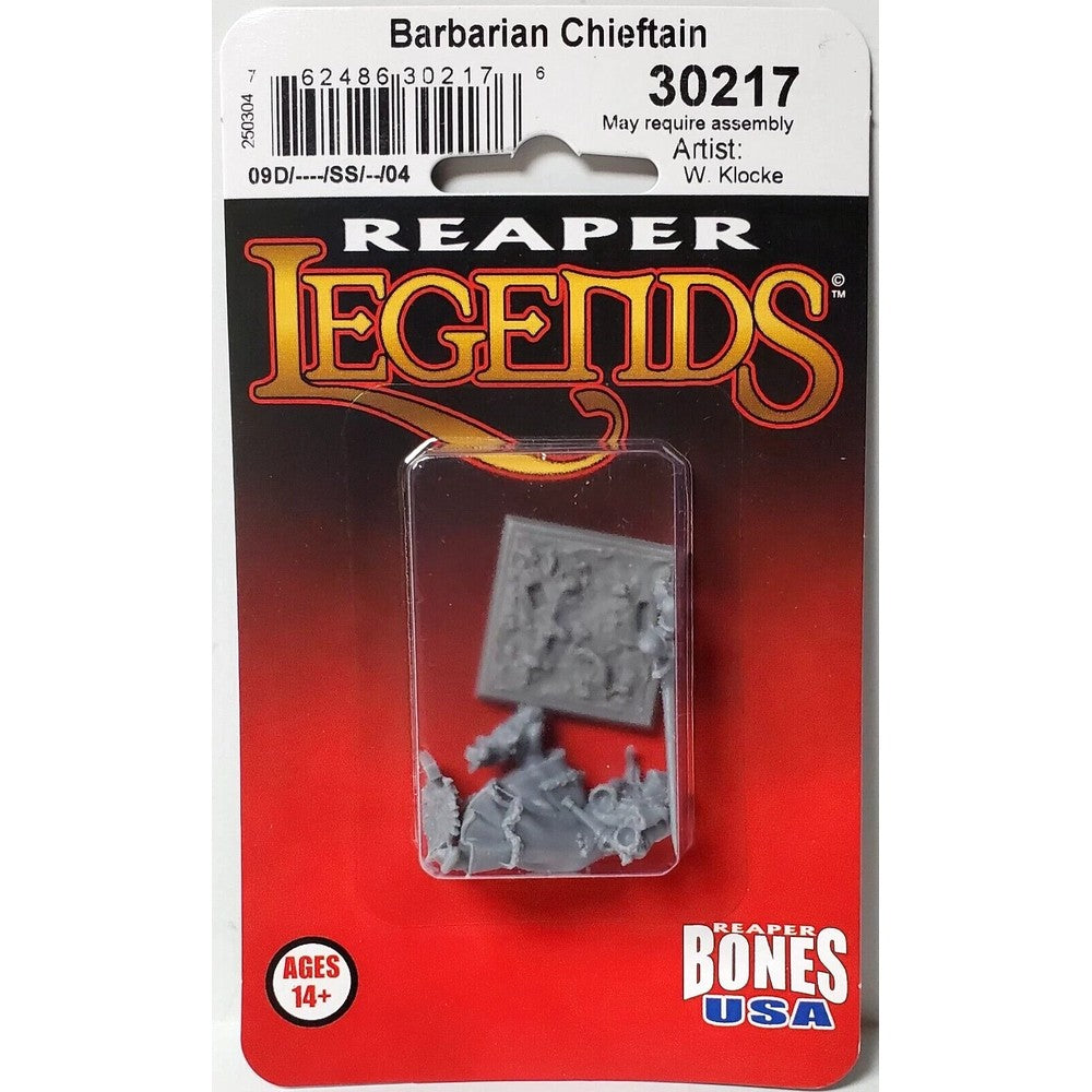 Barbarian Chieftain Reaper: Bones USA Dungeon Dwellers