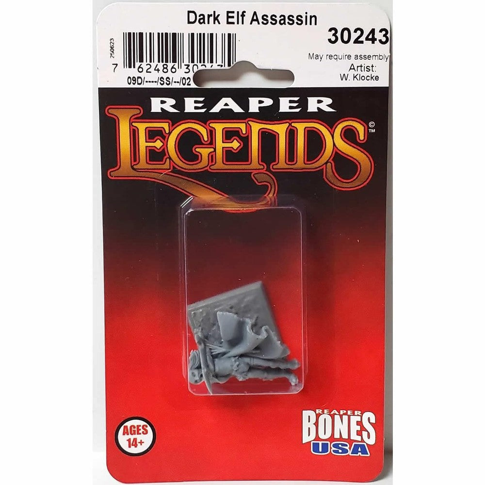Dark Elf Assassin Reaper: Bones USA Dungeon Dwellers