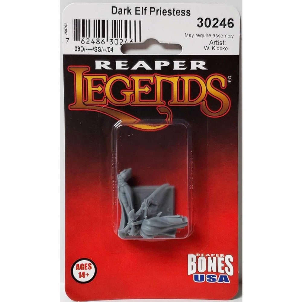 Dark Elf Priestess Reaper: Bones USA Dungeon Dwellers