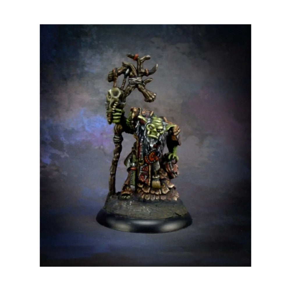 Surkar - Orc Shaman - Reaper Bones Black