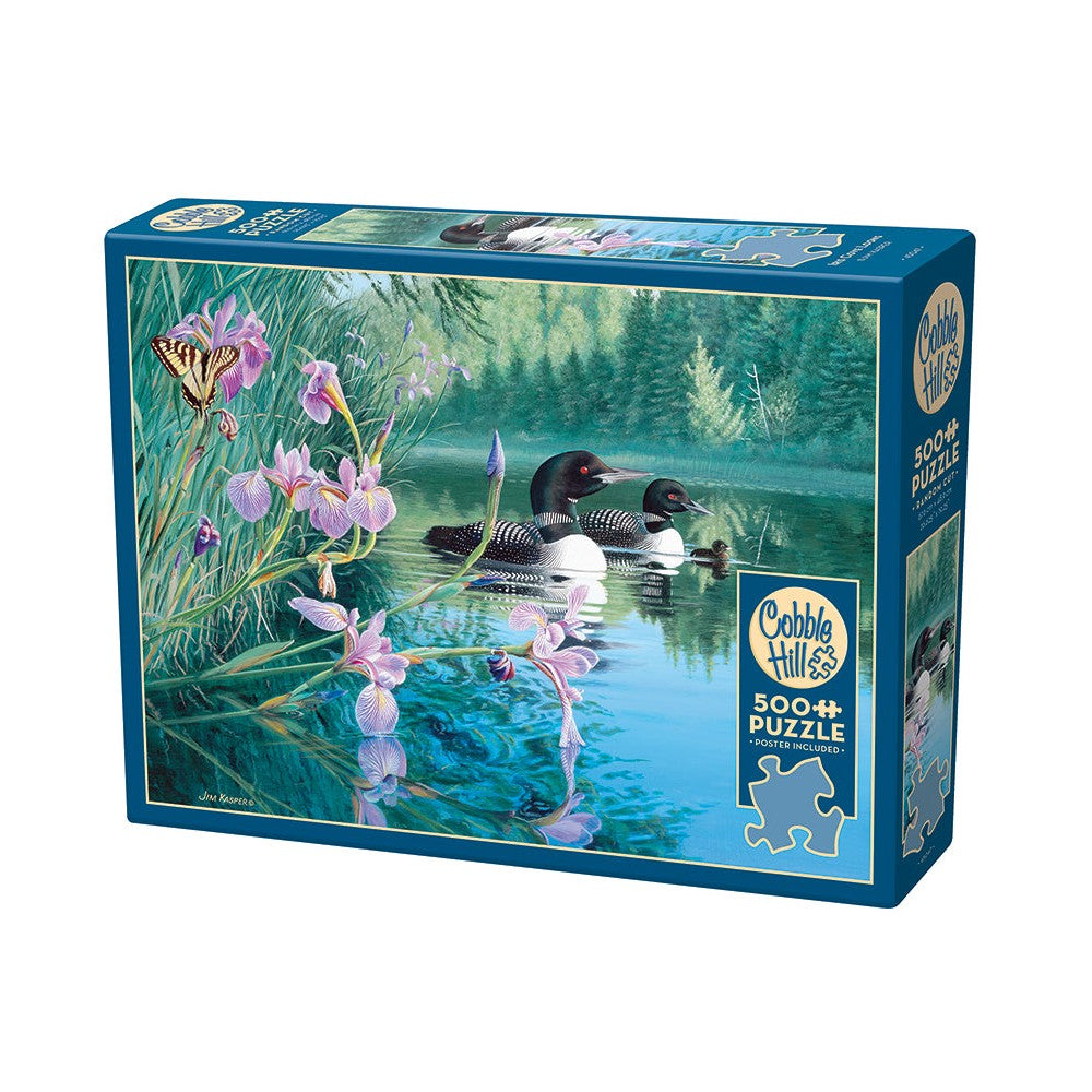Iris Cove Loons 500pc - Cobble Hill