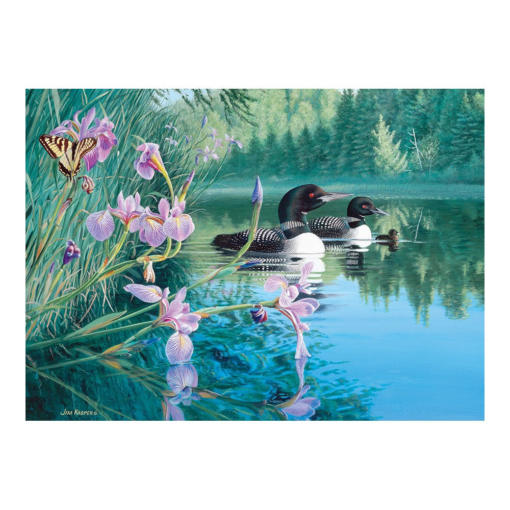 Iris Cove Loons 500pc - Cobble Hill