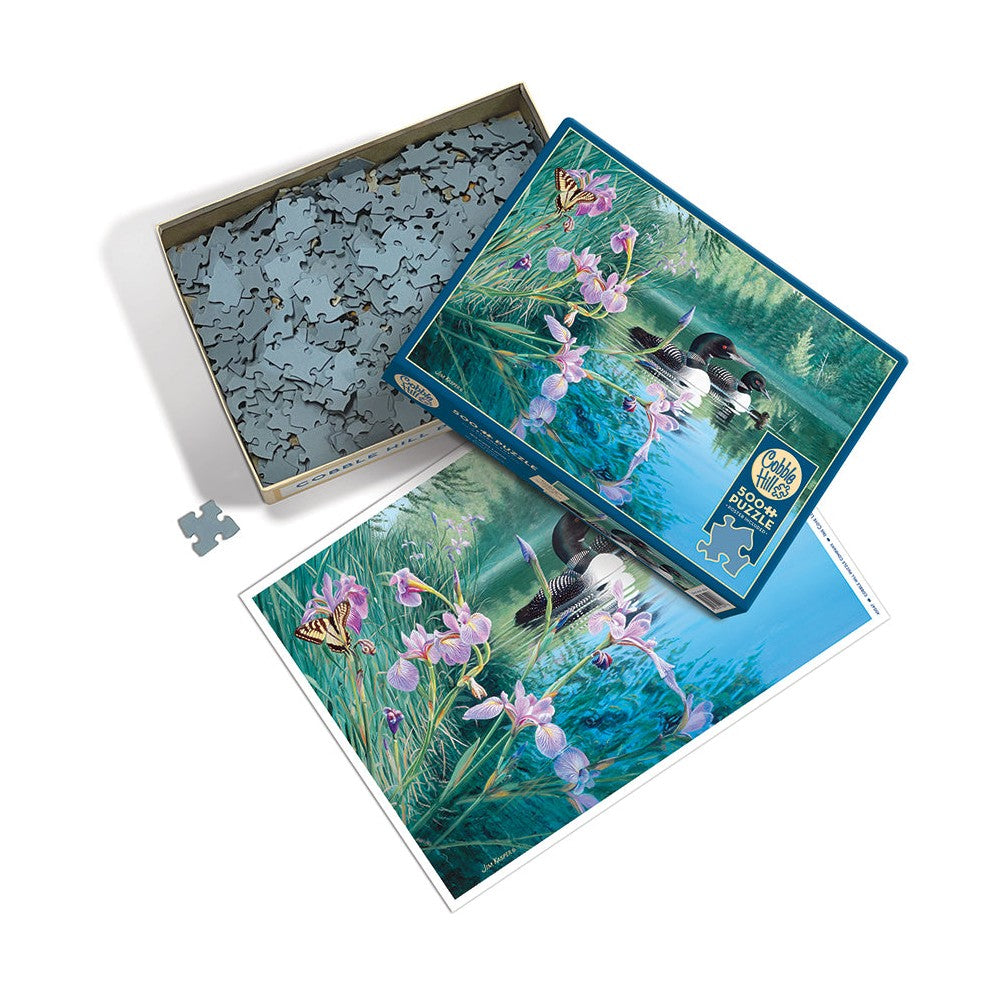 Iris Cove Loons 500pc - Cobble Hill