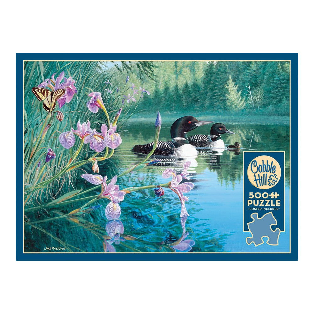 Iris Cove Loons 500pc - Cobble Hill