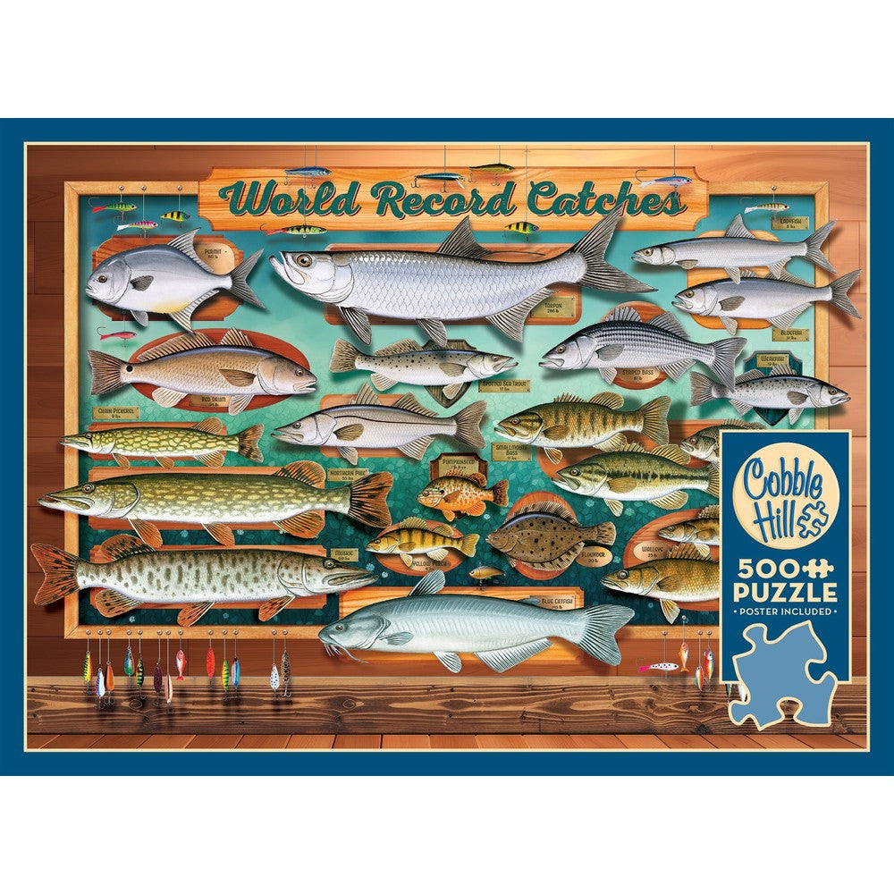 World Record Catches 500pc - Cobble Hill