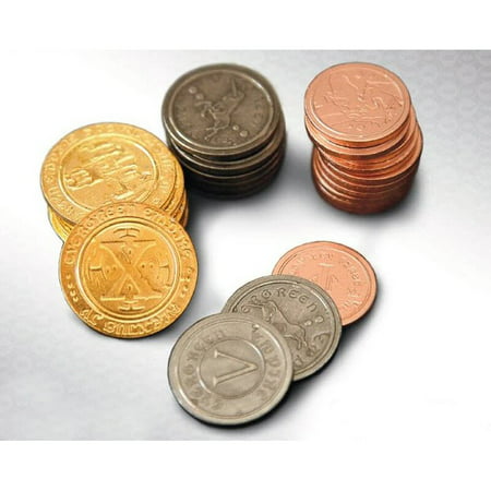 Metal Coins Industrial 50 Coins