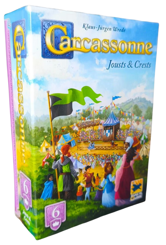 Jousts and Crests - Carcassonne Expansion 6 - 2025 Redesign