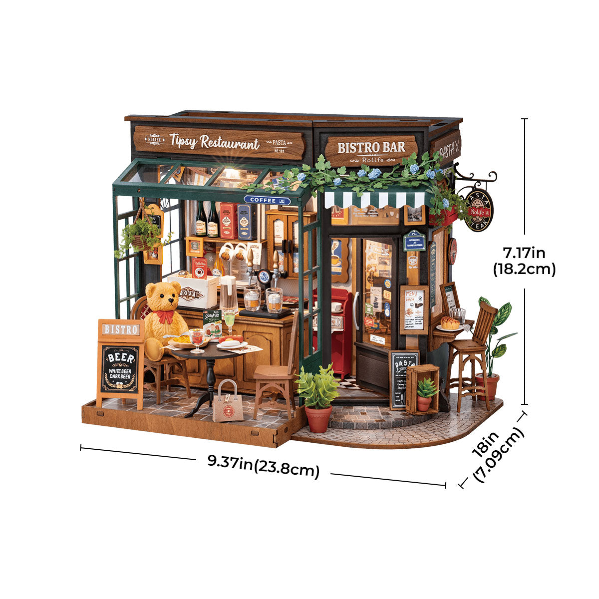 Tipsy Restaurant - DIY Mini House
