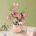 Pink Lily Of The Valley - Wood Bloom