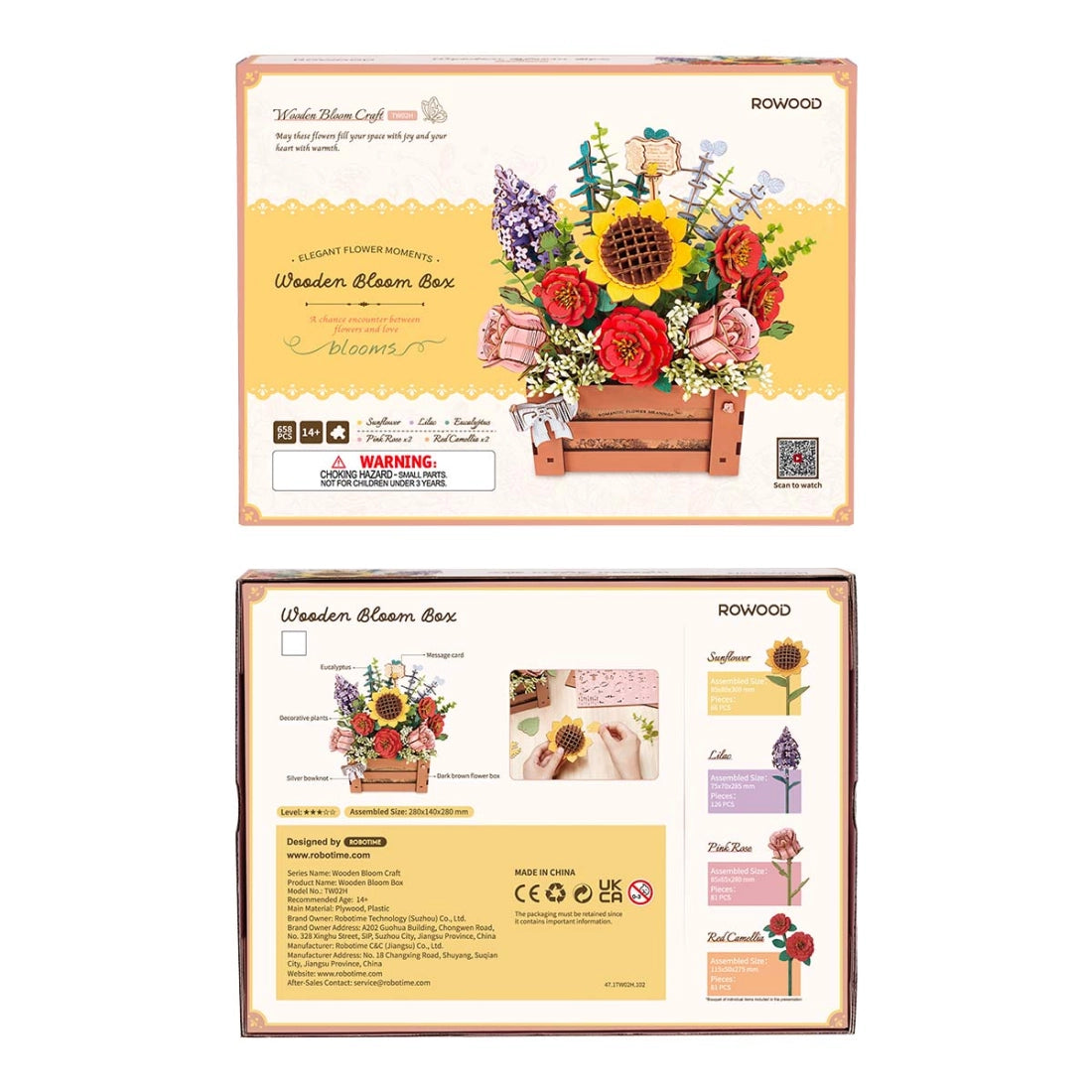 Wood Bloom Box