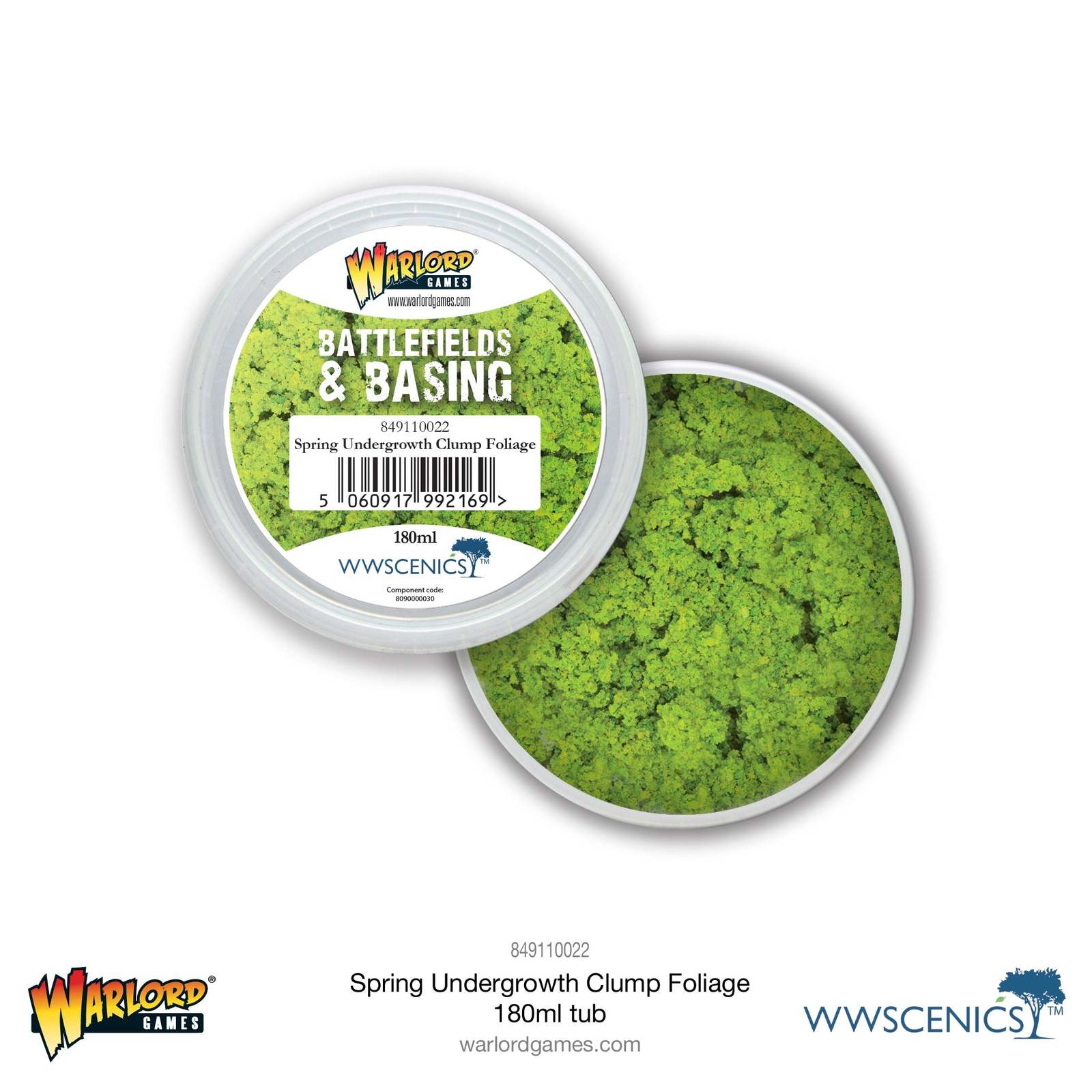 Spring Undergrowth Clump Foliage - Warlord